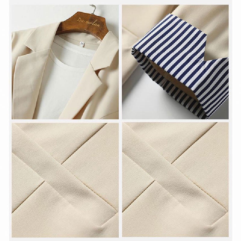 Áo khoác vest YEYA tay dài trung bình thời trang thanh lịch cho nữ | BigBuy360 - bigbuy360.vn