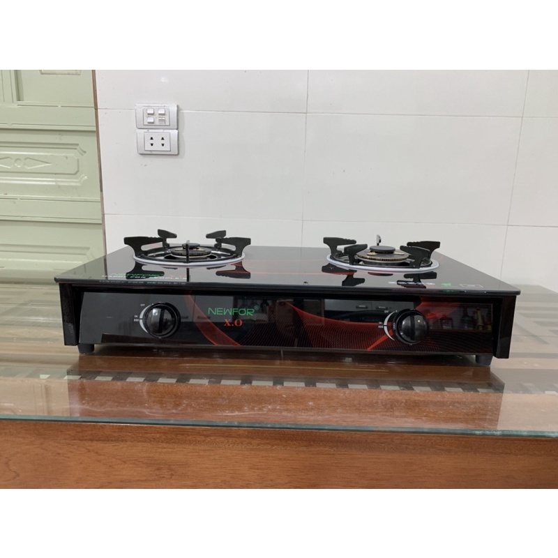 Bếp gas đôi mặt kính NEWFOR XO hàng cao cấp công nghệ nhật bản, kín chịu lực siêu bền TẶNG NGAY 1 BỘ DAY VAN KÈM THEO