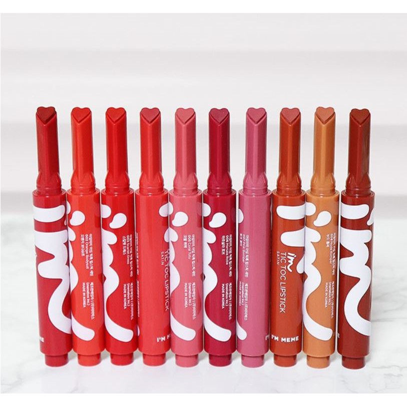 🌻 🌻  Son lì Tic Toc trái tim - I'm Meme tictoc heart lipstick - Sản phẩm mới về 🌻 🌻 | BigBuy360 - bigbuy360.vn