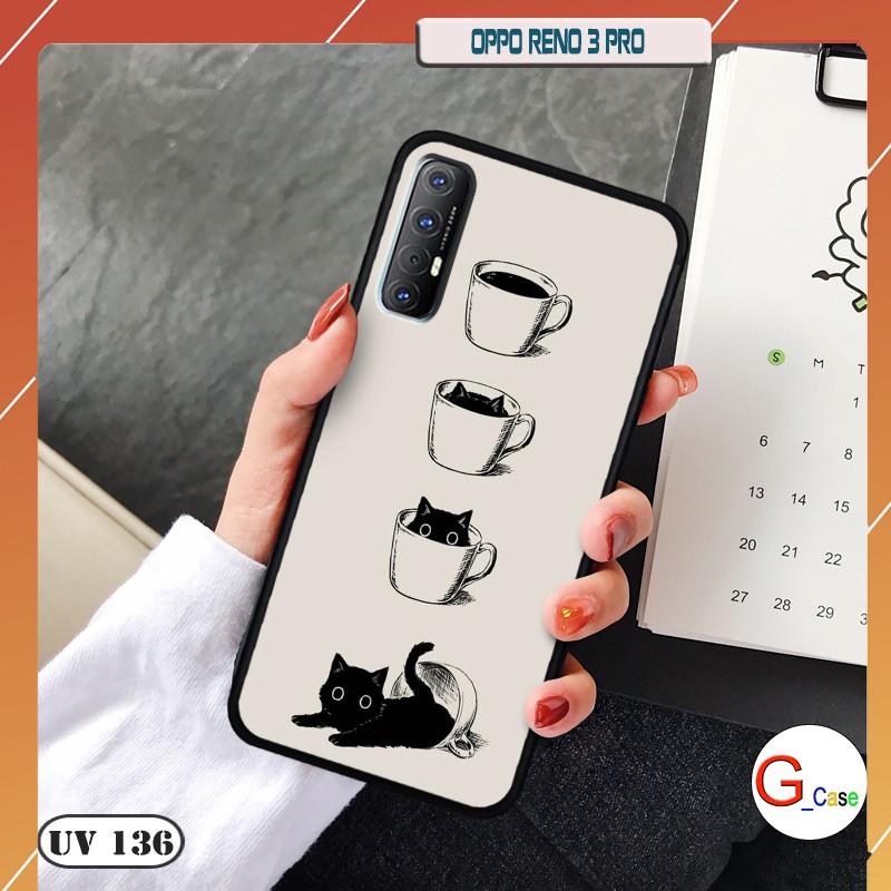 Ốp lưng OPPO RENO 3 Pro - Lưng nhám chống trầy