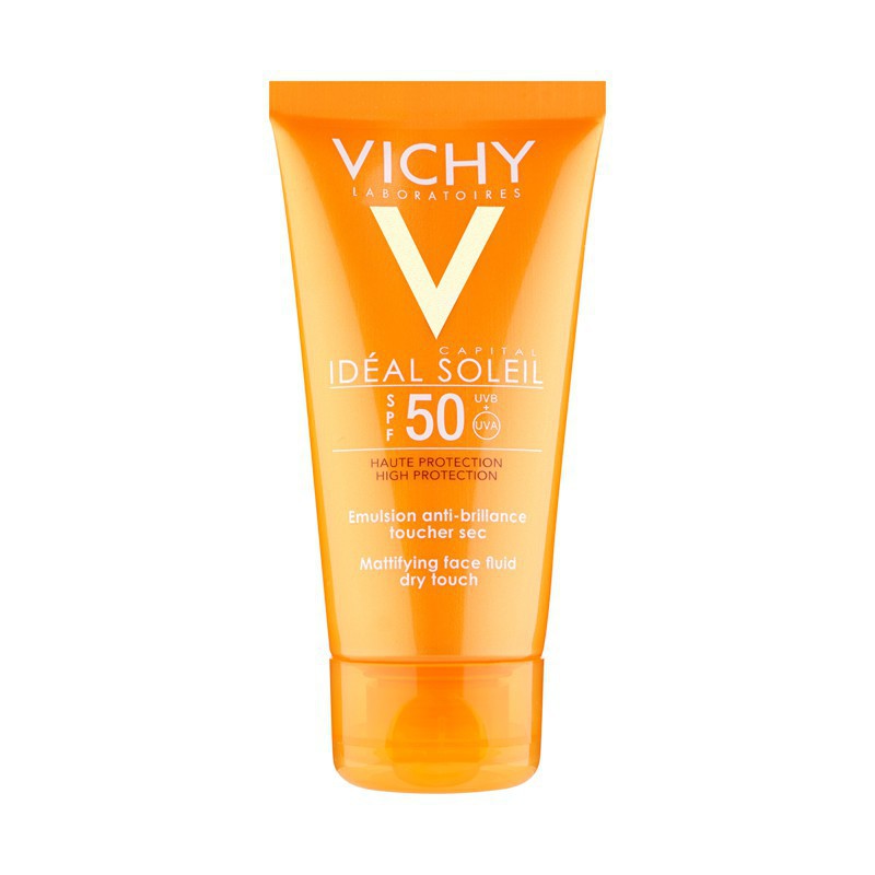 Kem Chống Nắng Không Gây Nhờn Rít Không Màu SPF50 Vichy Capital Soleil (50ml) -100516689