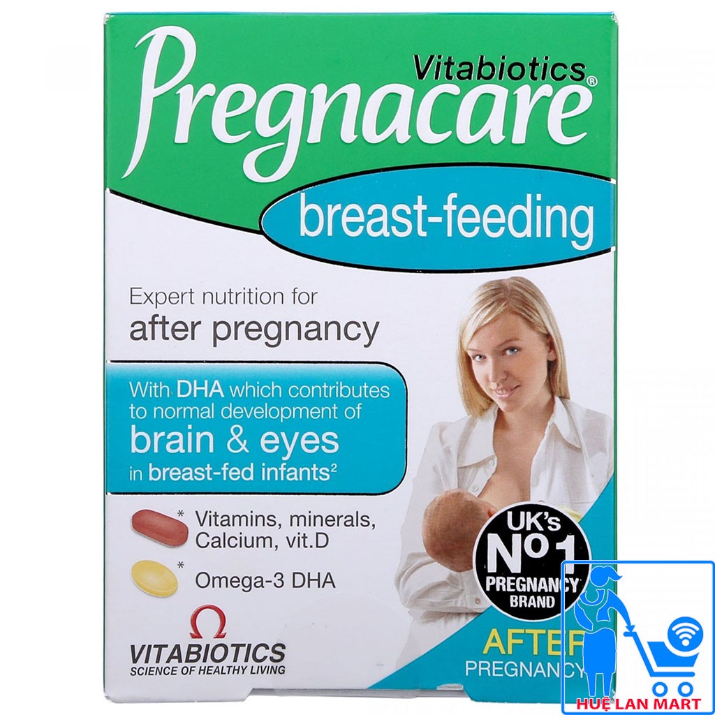 Thực Phẩm Bổ Sung Cho Phụ Nữ Sau Sinh Pregnacare Breast-feeding Hộp 84 Viên