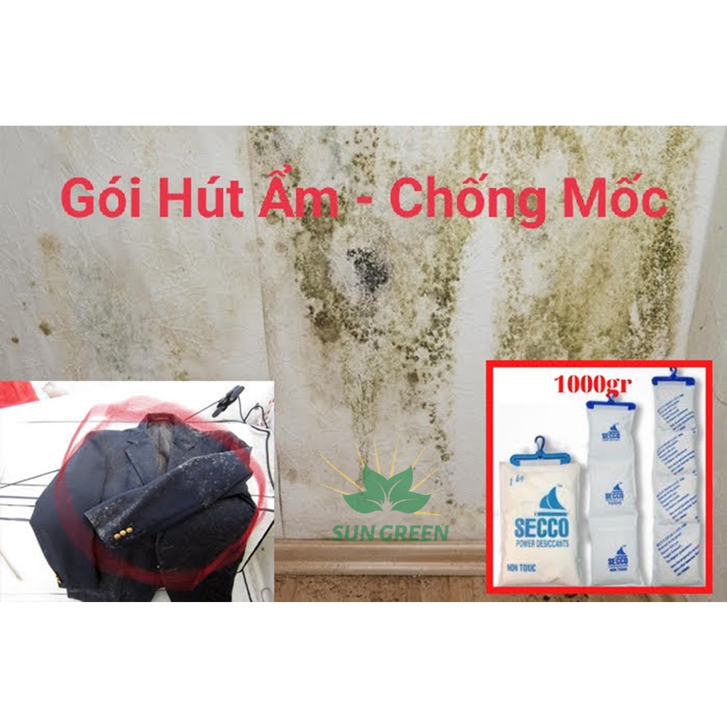 [Hot] Gói Hút Ẩm đóng túi 500gr loại 1/2/5/10/20/50/100gr Silicagel - Hạt chống ẩm mốc, khử mùi