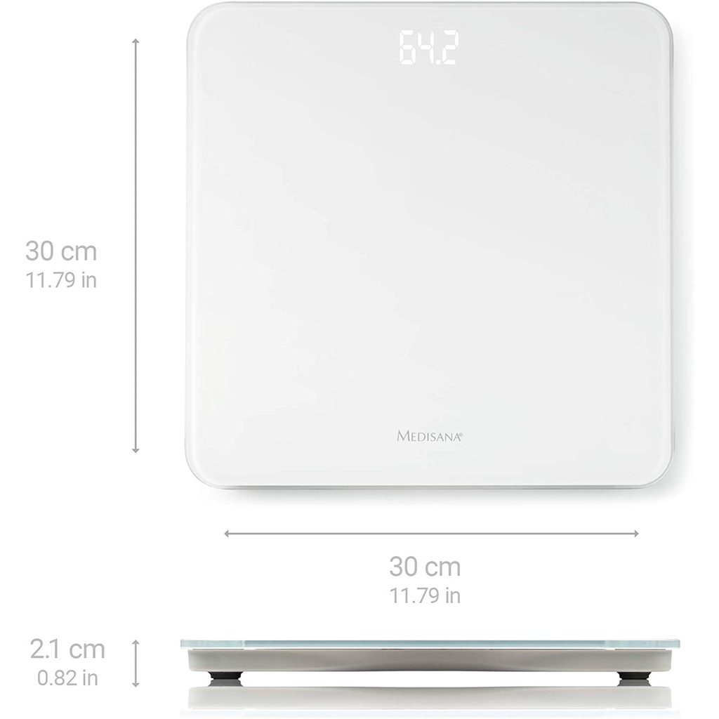 Cân sức khỏe Medisana 40434 PS 435 Personenwaage mit LED-Anzeige VE 4