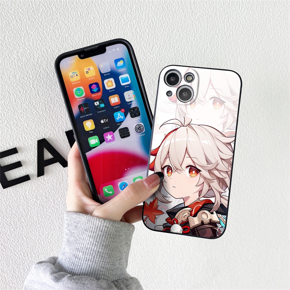 Ốp Điện Thoại Mềm Chống Rơi Chống Sốc Bảo Vệ Camera Cho iPhone 11 13 pro max 12 pro max 12Mini genshin