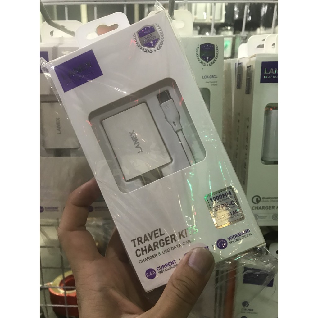 dây sạc nhanh lanex 3a dây dù chấc chắn.