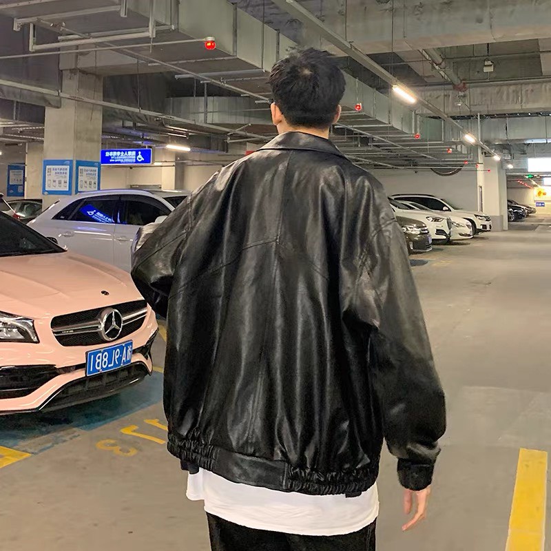 Áo khoác da đường phố Unisex .