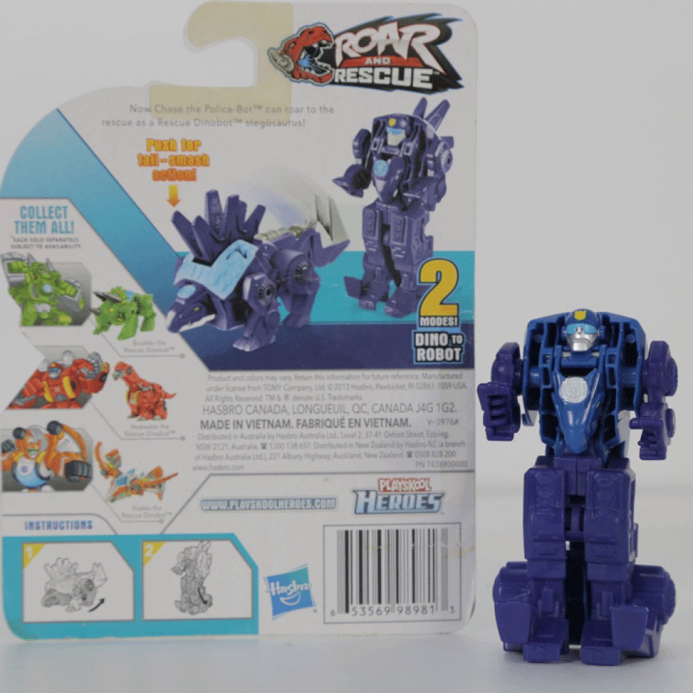 Khủng long biến hình Transformer Rescue Bots - Chase (A8479)