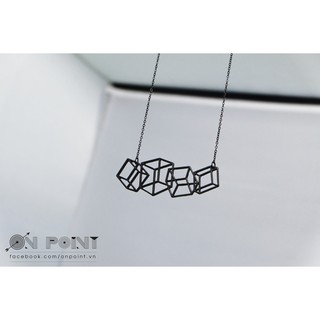 3D Quadruplets Necklace