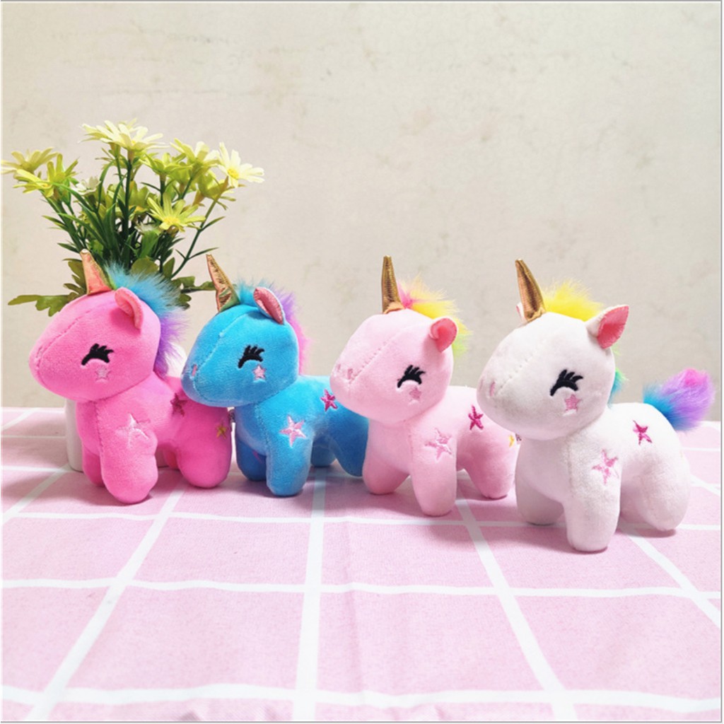 Thú nhồi bông , móc đeo chìa khóa ngựa pony