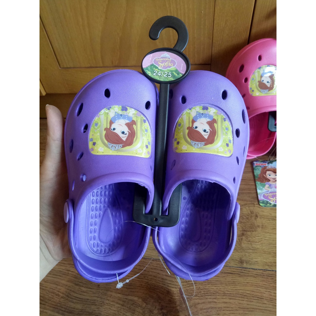 Dép sục Disney Sofia dư xịn cho bé