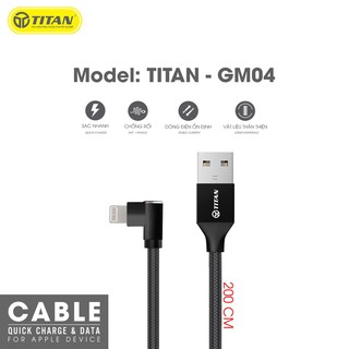 CÁP SẠC IPHONE TITAN GM04