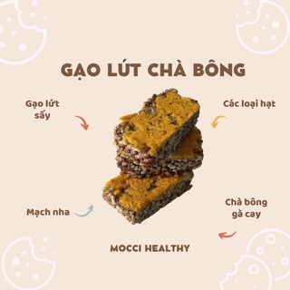 Thanh Gạo Lứt Chà Bông Mix Hạt Ăn Kiêng