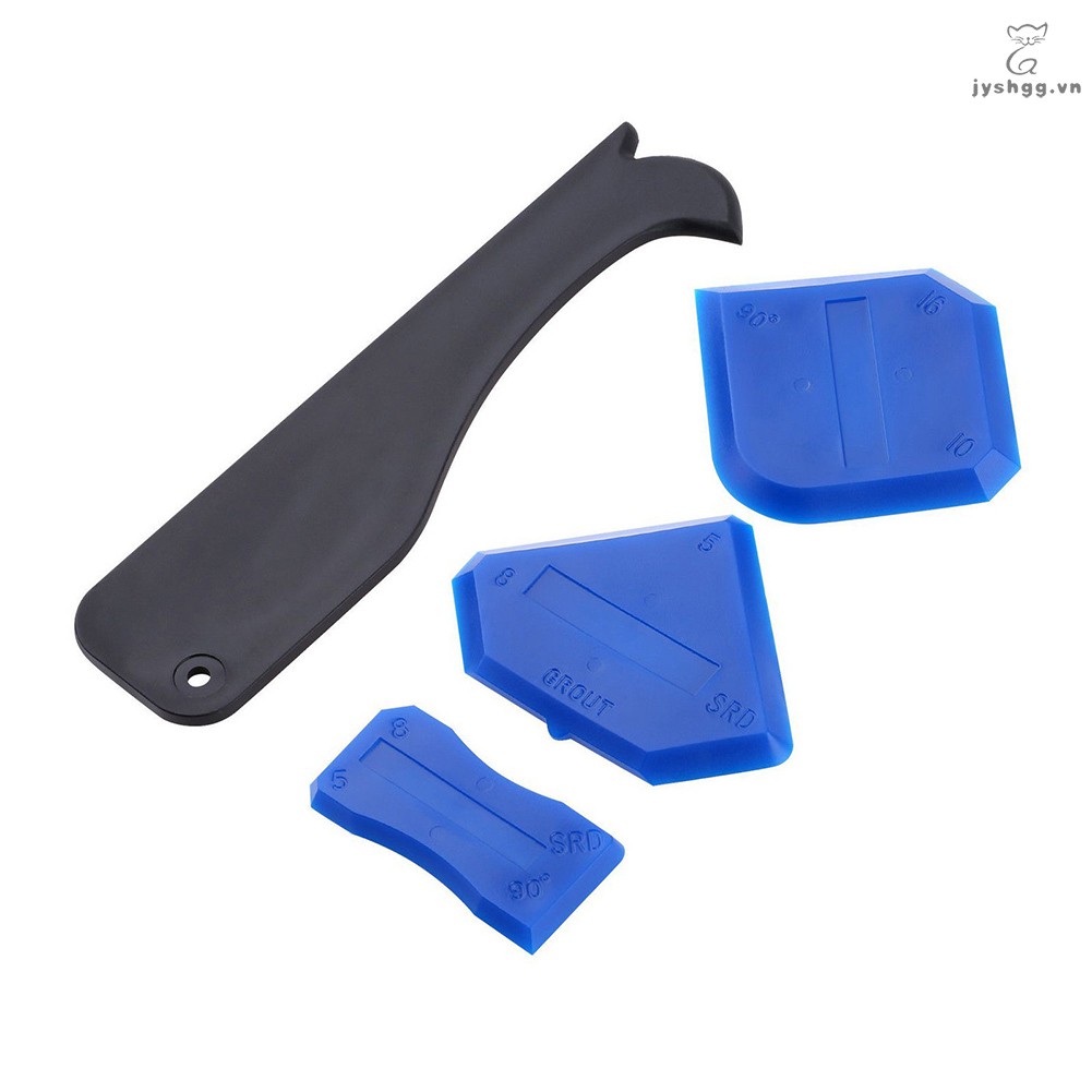 Bộ 4 dụng cụ cạo trét keo silicon chuyên dụng