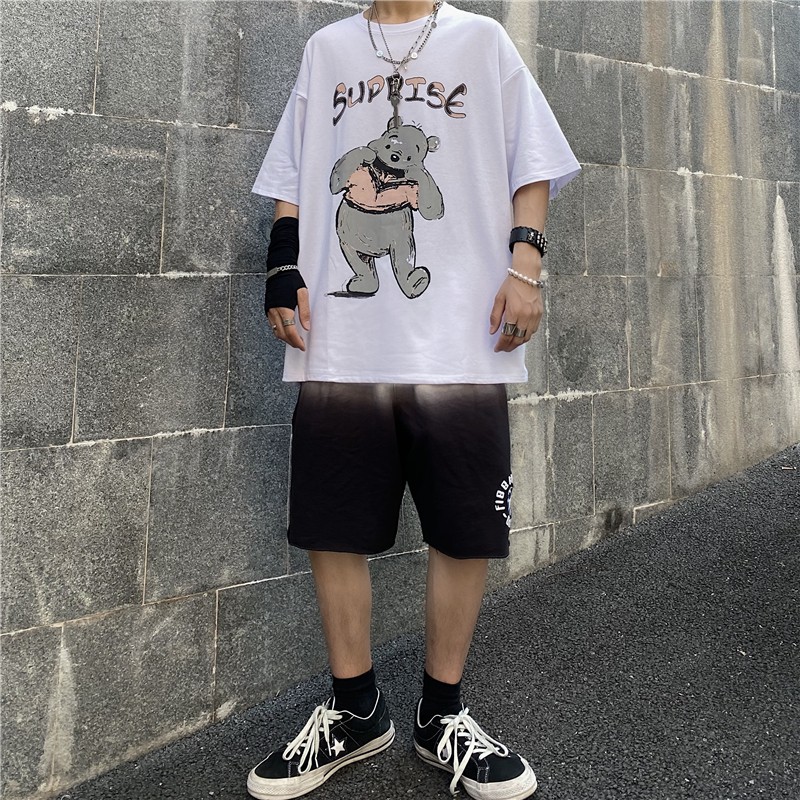 Áo thun nam nữ form rộng, áo phông tay lỡ ATL204 | BigBuy360 - bigbuy360.vn