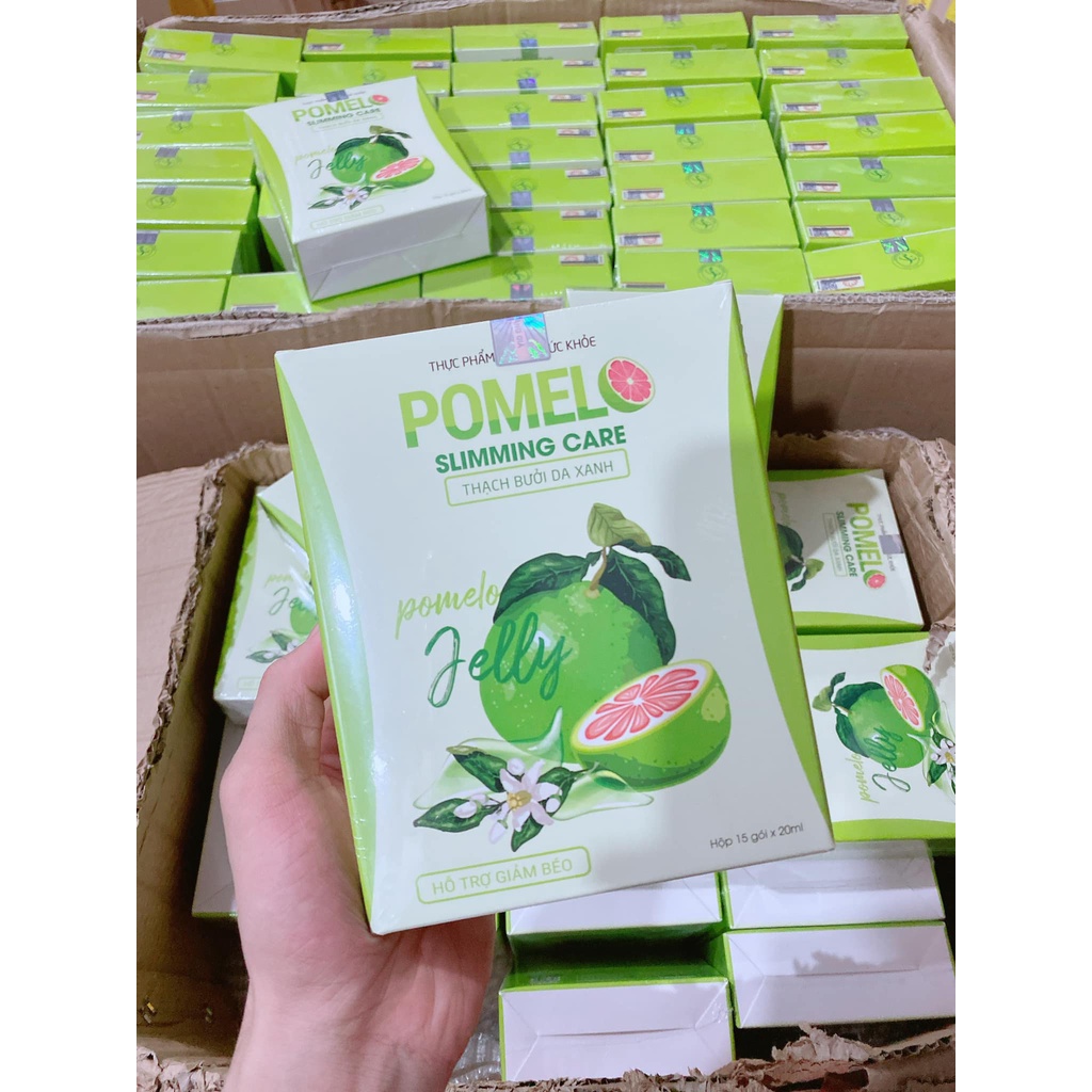 Thạch Bưởi Giảm Cân Đẹp Da, Giữ Dáng Pomelo Slimming Care - Full Hộp