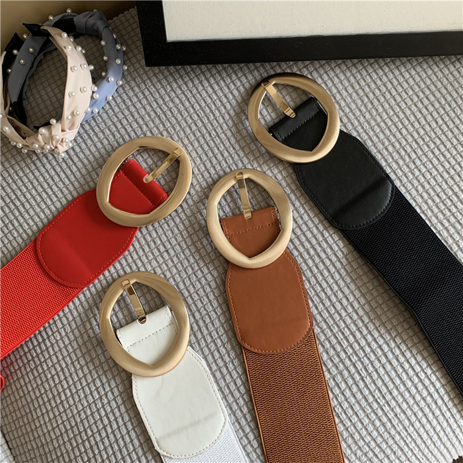 Thắt Lưng Da Bản To Phong Cách Hàn Quốc Cho Nữ