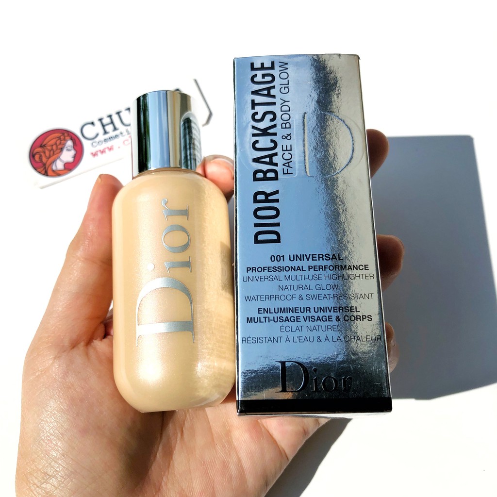 Bắt sáng kem DIOR Backstage Face &amp;amp; Body Glow - 001 Universal - chumia