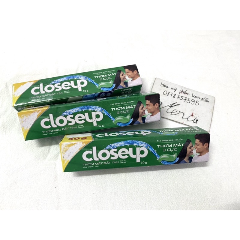 Kem đánh răng du lịch/ mini Closeup 30g