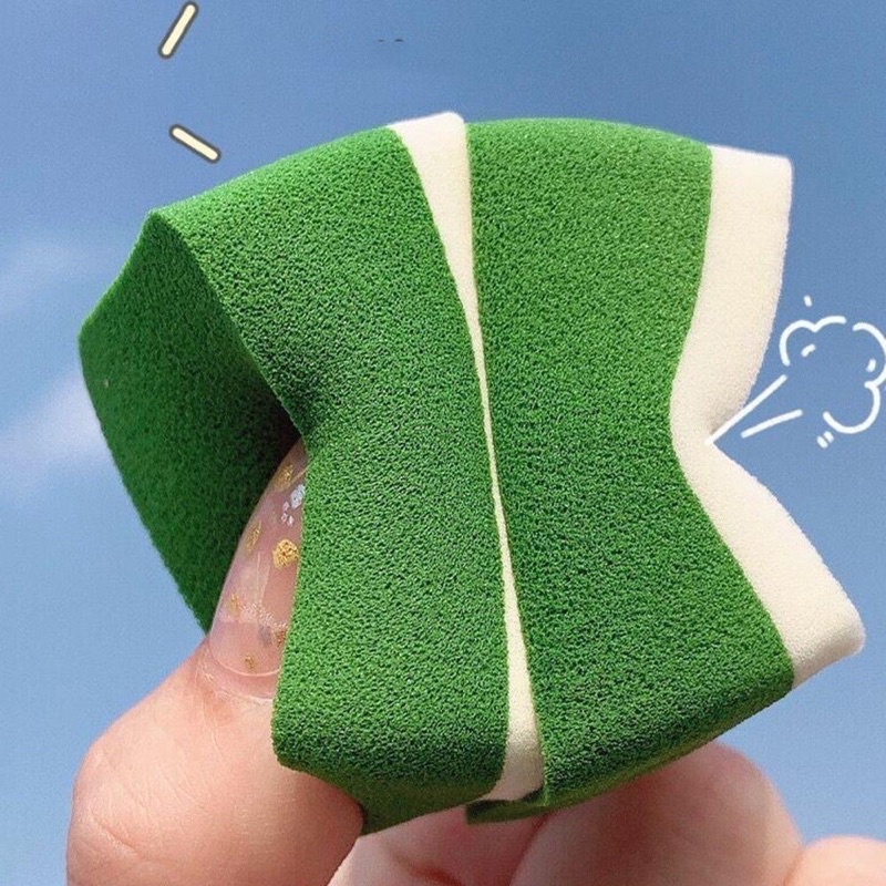 SET Mút trang điểm hình Mạt Chược / Mahjong nội địa Trung tán kem nền/ che khuyết điểm tốt