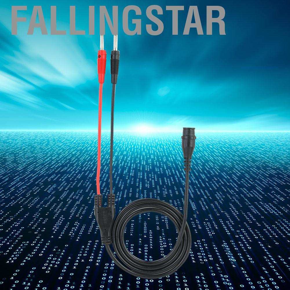 Fallingstar P1203 BNC Male Plug to Banana Coaxial Cable Oscilloscope Test Lead 120cm