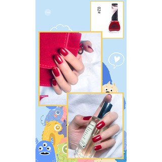 A02 Sơn Móng Tay Nail Styler A02 - Màu đỏ nhũ ngọc trai red ruby pearl - LESIE STORE
