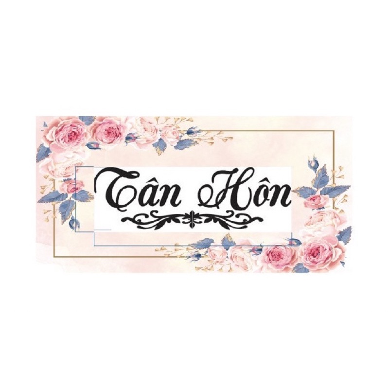 Decan dán cổng cưới