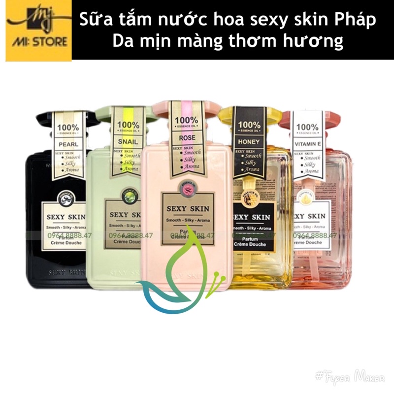 Sữa tắm nước hoa sexy skin 600ml chính hãng Pháp | BigBuy360 - bigbuy360.vn