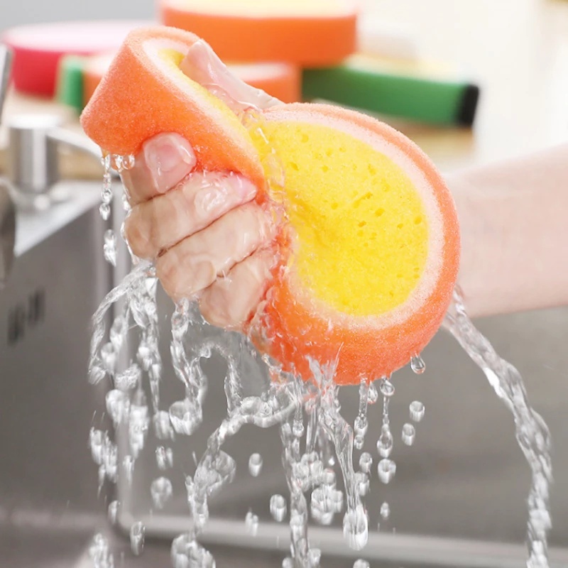 Miếng Bọt Biển Dày Rửa Chén Hình Trái Cây