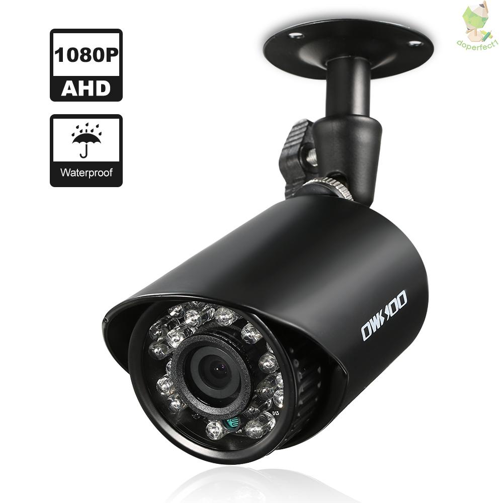 Camera An Ninh Owsooo 1080p Ahd Cctv 3.6mm Lens 1 / 2.8 '' Cmos 2.0mp Ir-Cut 24 Bóng Led Ir Chống Thấm Nước