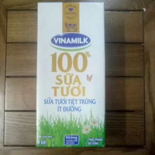 Sữa tươi tiệt trùng ít đường Vinamilk 1l