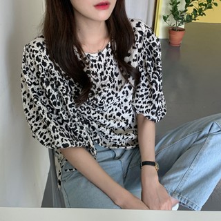 ❌FREESHIP - ÁO SƠ MI RÚT DÂY HỌA TIẾT BEO (MS97)