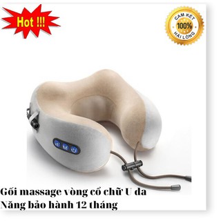 Gối massage vòng cổ chữ U đa Năng - Home and Garden