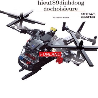 Lắp ráp xếp hình 20045 : Trực thăng