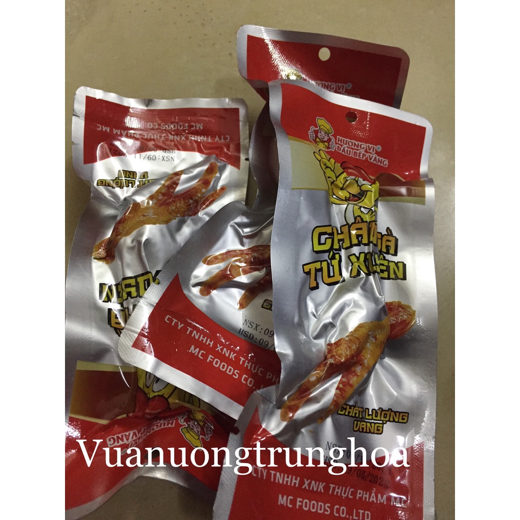 Combo 10 chân gà tứ xuyên việt nam sản xuất. - vuanuongtrunghoa