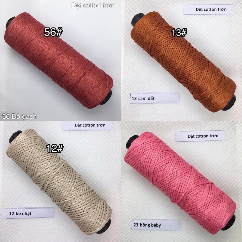 sợi dệt trơn 4