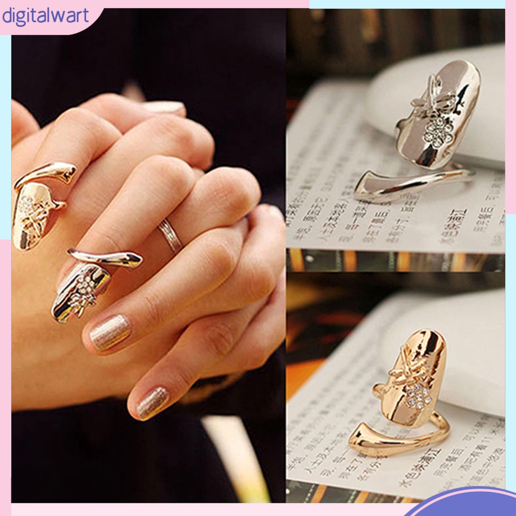 Nhẫn đeo tay hình chuồn chuồn đính đá thời trang sang trọng