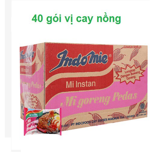 Mì xào khô indomie thùng 40 gói date 5/2022 | WebRaoVat - webraovat.net.vn