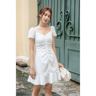 OLV - Đầm kiểu Chloe White