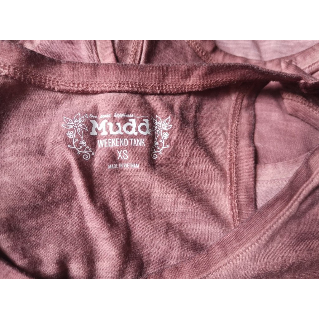 Áo ba lỗ tank top hiệu Mudd xuất xịn