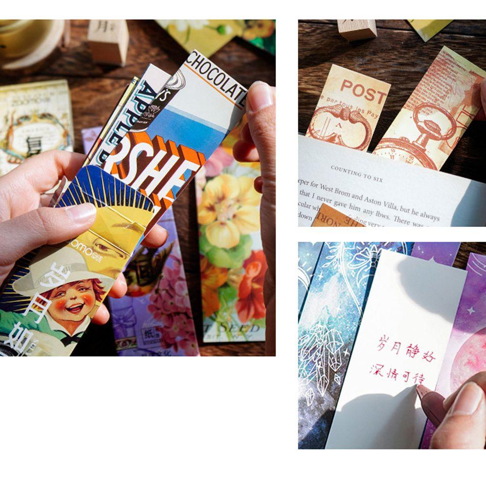 Pewany Phụ Kiện Giá Đỡ Sách Đánh Dấu Trang Sách Ghi Chú Phong Cách Retro Dòng Hình Ảnh