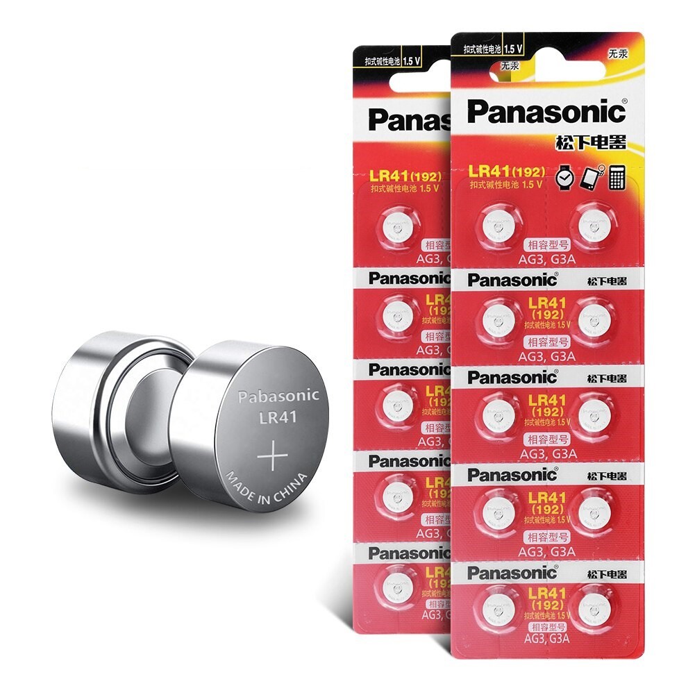 Pin LR41 - AG3 - SR41 - L736 Hiệu Panasonic - Pin Cúc Áo Chính Hãng Giá Rẻ