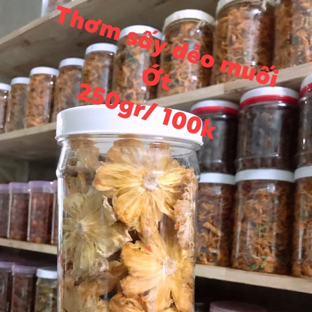 Thơm Sấy Muối Ớt (250gr)
