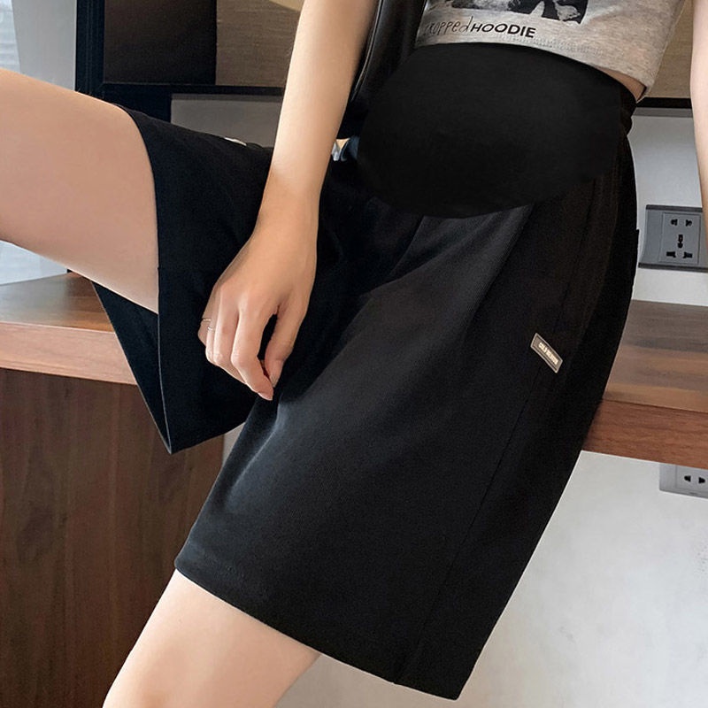 Quần short ống rộng size lớn mặc bên ngoài cho phụ nữ mang thai