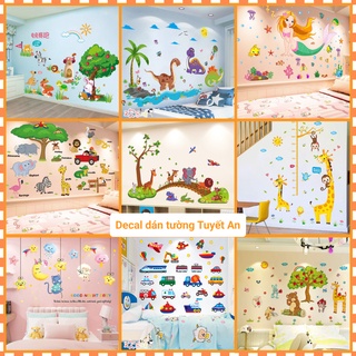 Decal dán tường phòng ngủ cho bé ( nhiều mẫu)