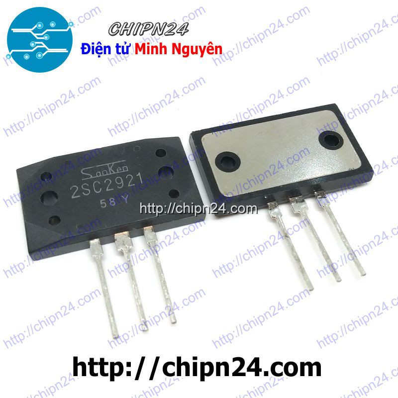 [1 CON] (KT1) Transistor C2921 NPN 15A 150V (Sò Sanken) (2SC2921 2921)