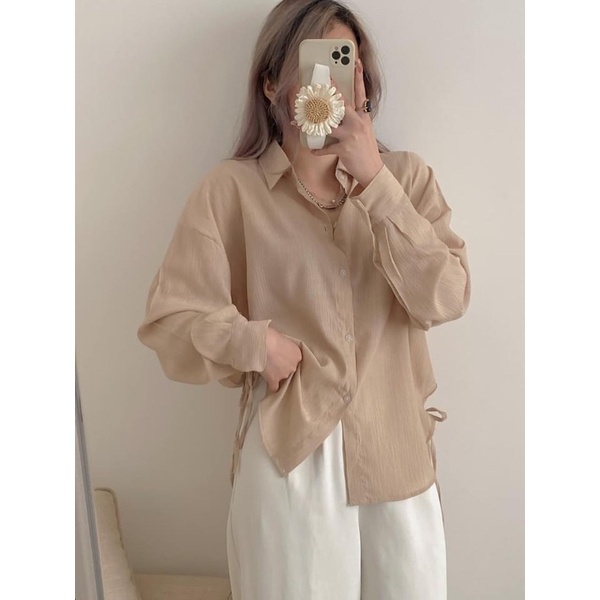 SƠ MI BUỘC VẠT MỀM MỊN