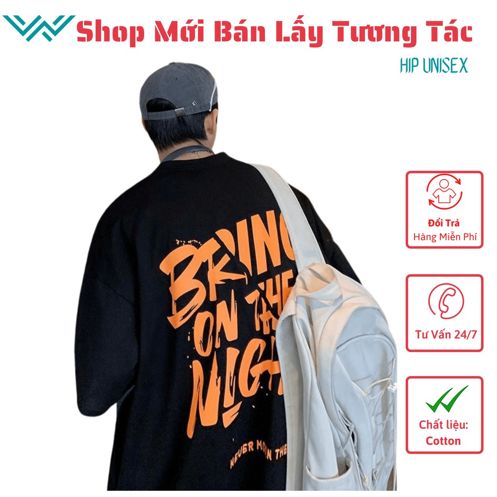 Áo thun tay lỡ.Hình Bring. CoolZ phông Unisex nam nữ Cotton oversize form rộng phong cách Hiphop CZ063