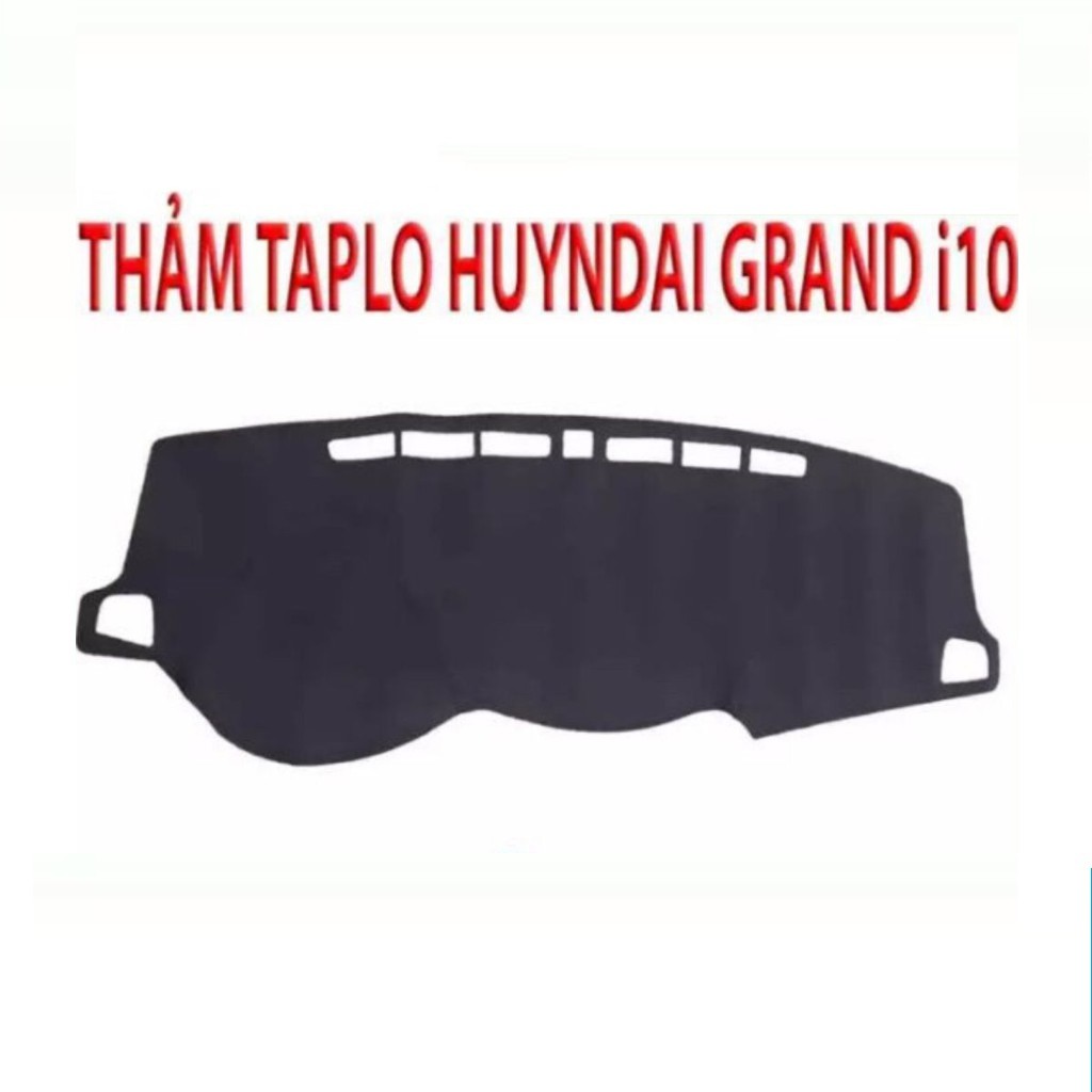 Thảm phủ taplo HYUNDAI I10 2012-2020 dập vân cacbon chống nóng hiệu quả - ÔTô Pro