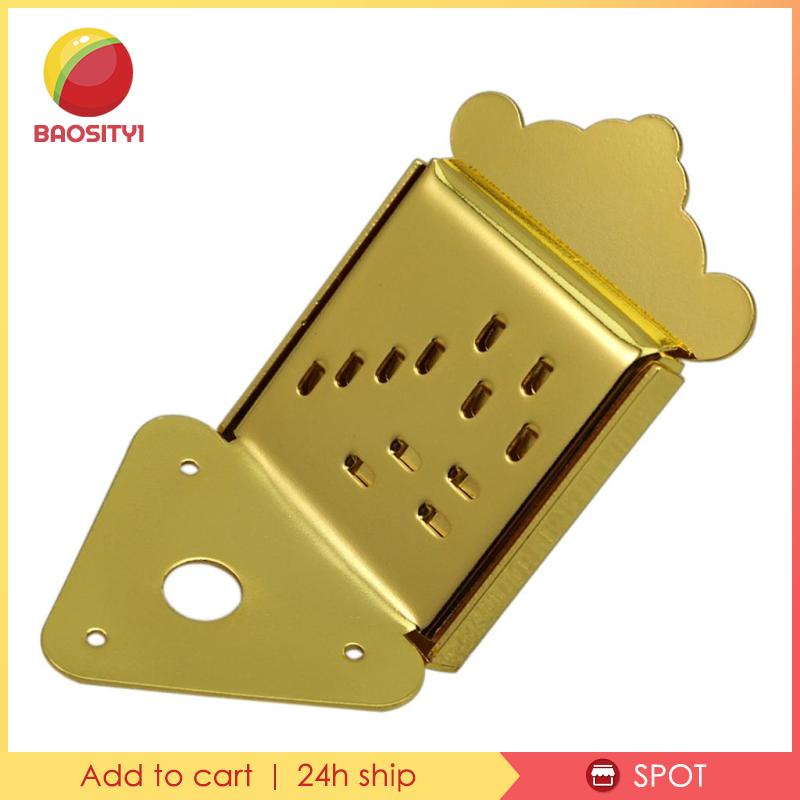 [Baosity1] Phần Đuôi Ngựa Đàn Mandolin Với Ốc Vít Thay Thế Màu Vàng DIY